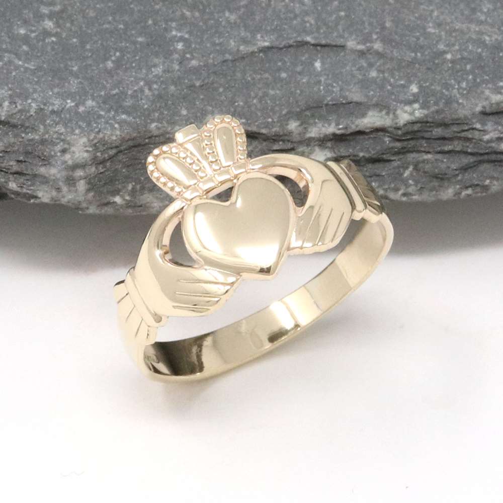 Silver Claddagh Ring - Sterling Silver Claddagh Ring by Fallers in Galway