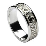 Love Loyalty Friendship Silver Wedding Ring - Rings from Ireland