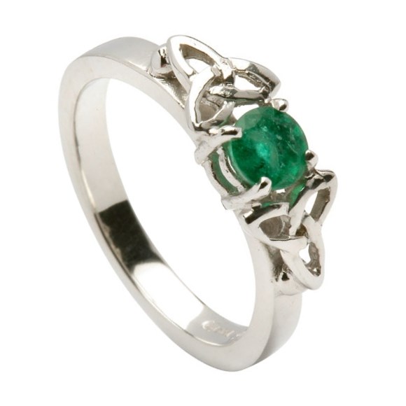 Celtic knot Engagement Ring, – John Weldon Jewellers