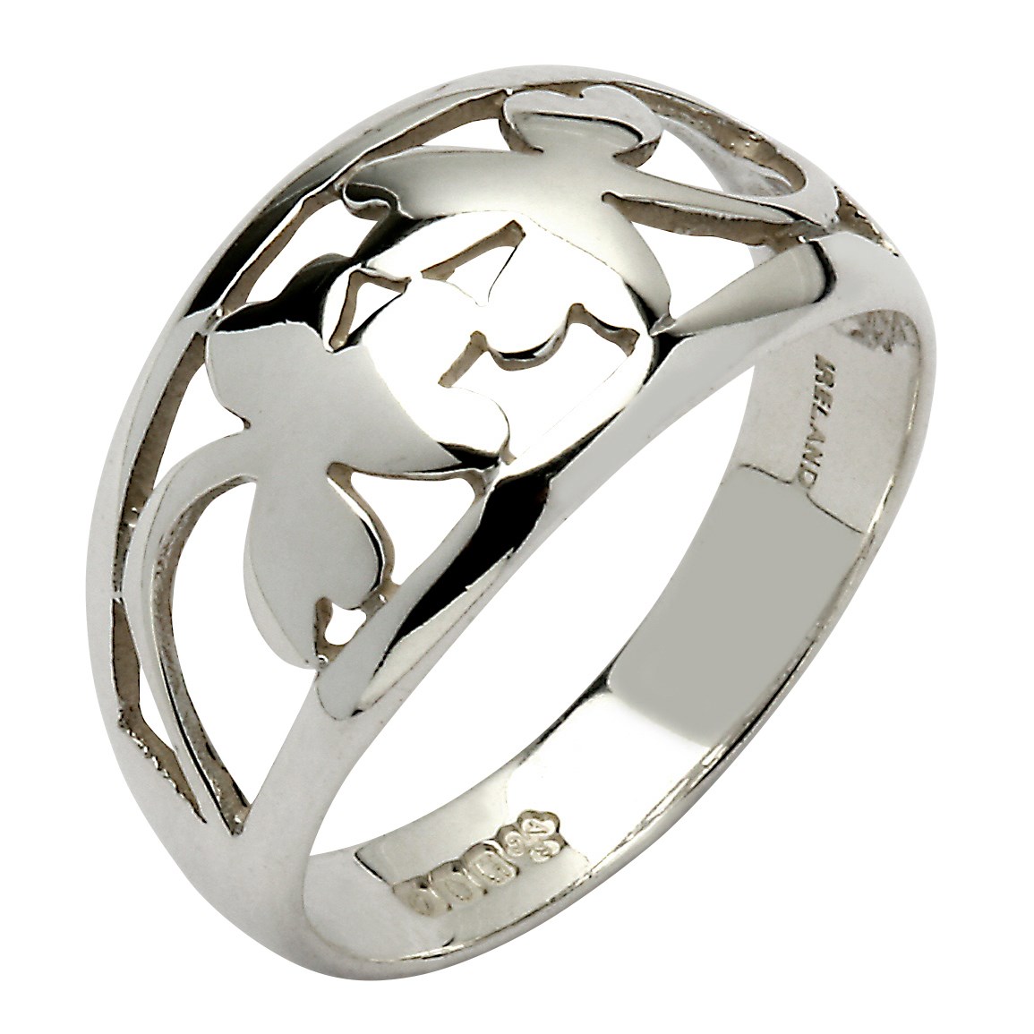 Ladies Silver Celtic Knot Wedding Ring — The Scottish and Irish Store