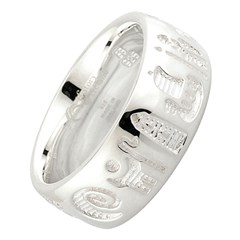 History Of Ireland Silver Ring