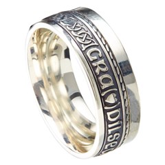 Love Loyalty Friendship Eternal Promise Silver Band